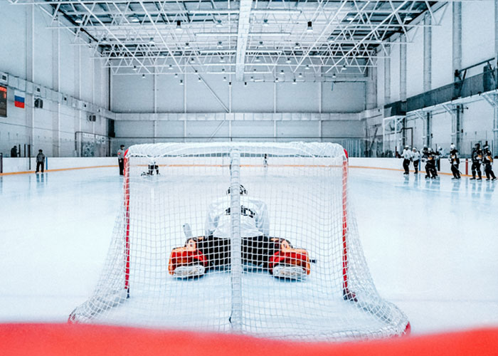 ice hockey goalie