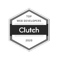 Clutch Badge logo in black and white